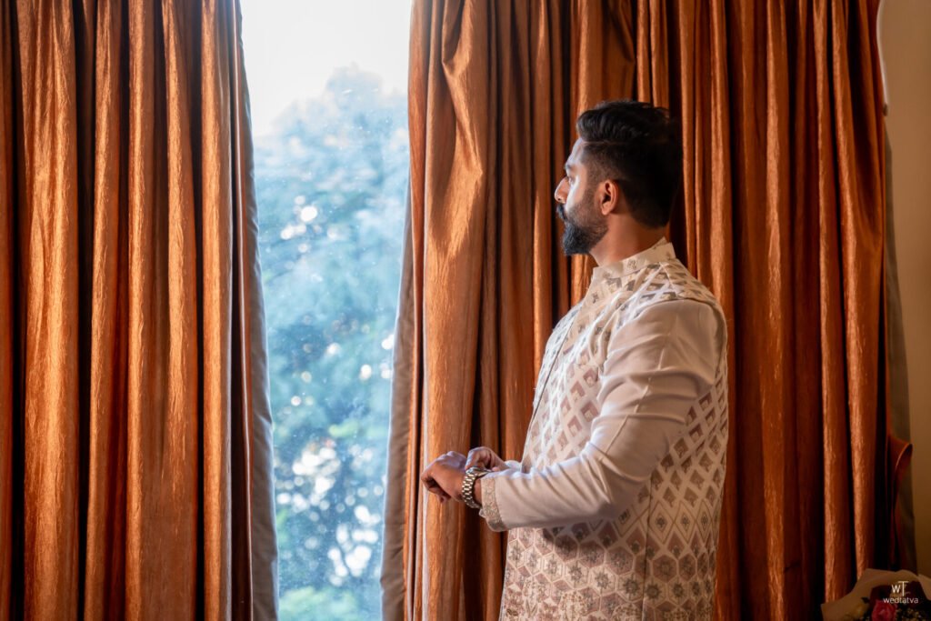 groom to be engagement photography Thane venue wedtatva films